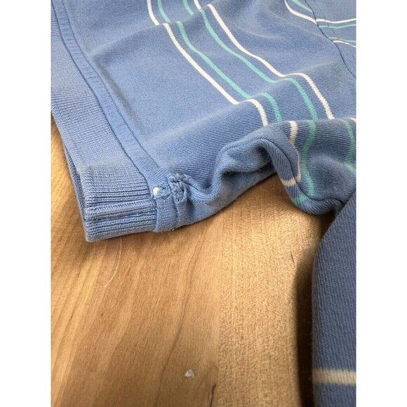 Tommy Hilfiger Polo Shirt XL Blue Stripe - Picture 2 of 8